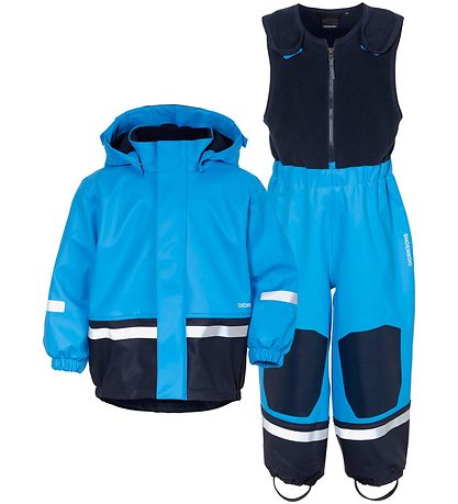 Didriksons Regenkleidung Mit Futter - PU - Boardman - Scharf Blu