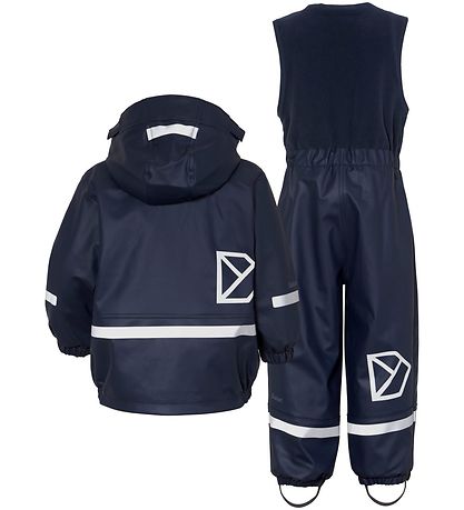 Didriksons Regenkleidung Mit Futter - PU - Boardman - Navy