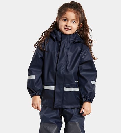 Didriksons Regenkleidung Mit Futter - PU - Boardman - Navy