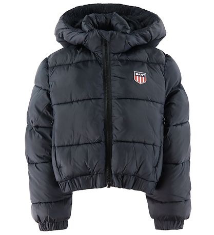 GANT Puffer Jacket - Retro Shield - Black