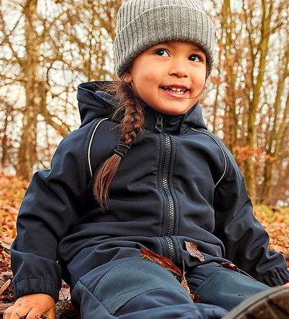 Name It Softshell Suit w. Fleece - Noos - NmnAlfa - Dark Sapphir