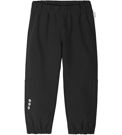 Reima Softshell Pants w. Fleece Lining - Oikotie - Black