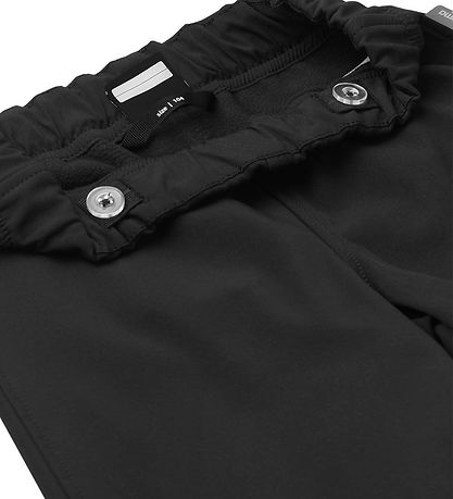 Reima Softshell Pants w. Fleece Lining - Oikotie - Black
