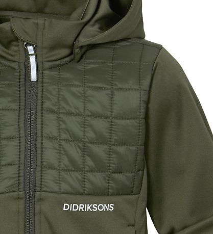 Didriksons Softshell Jacket jacket - Briska - Deep Green