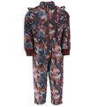 Mikk-Line Thermo Suit - Coated - Decadent Chocolate w. Ruffles