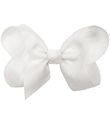 Little Wonders Bow Hair Clip - Camomile - 5 cm - White