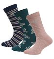 Hummel Socks - 3-Pack - hmlAlfie - Woodrose
