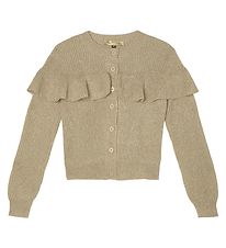 Stella McCartney Kids Cardigan - Strick - Beige/Gold