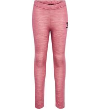 Hummel Leggings - Wool - hmlWingo - Deco Rose