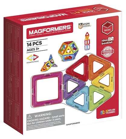Magformers Segulsett - 14 Partar