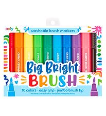 Ooly Jumbo Tusher - Big Bright Brush - 10 Stk. - Marglitað