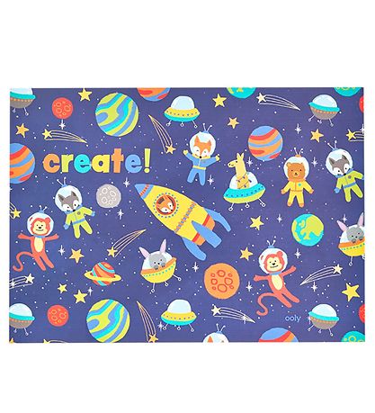 Ooly Sketchbook - Space Critters - 2-Pack