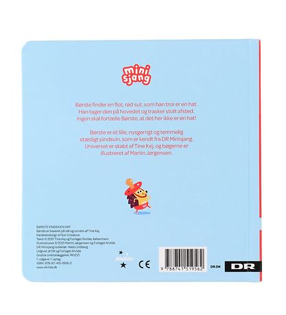 Alvilda Book - Brush Finds a Hat - Mini Song - Danish