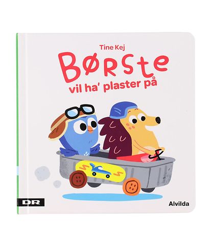Alvilda Boek - Kwast wil pleister op - Minisjang - Deens