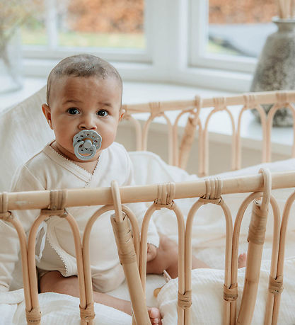 BIBS Böhmen Nappar - 2-pack - Stl. 1 - Rund - Ivory/Sage