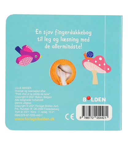 Forlaget Bolden Fingrabrúðubók - Lítið Misser