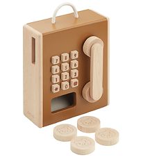 Liewood Wooden Toy - Phone - Rufus - Golden Caramel Multi Mix