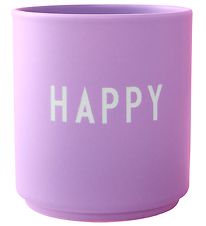 Design Letters Cup - Favourite - Happy - Pink
