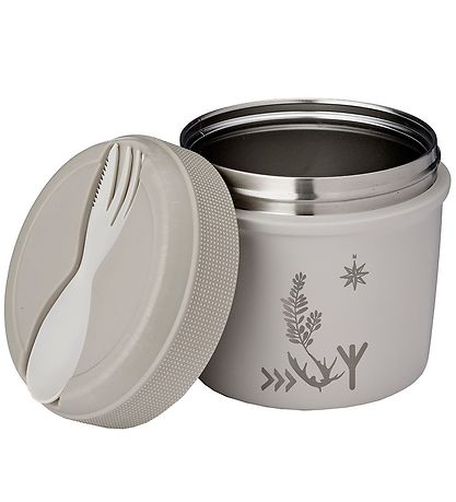 Carl Oscar Thermo Lunchbox - 0, 5 L - Power - Grey
