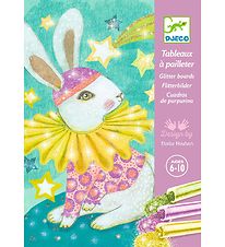 Djeco Föndursett - Pallið Myndir - Karnival dýranna