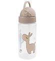 Done by Deer Water Bottle w. Straws - 350 mL - Lalee - Sand