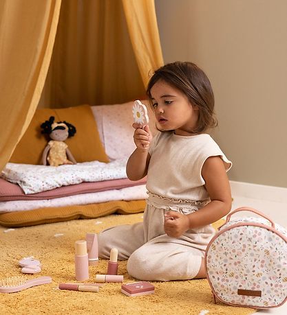 Little Dutch Make up taska - 11 Partar - Tré - Bleikt