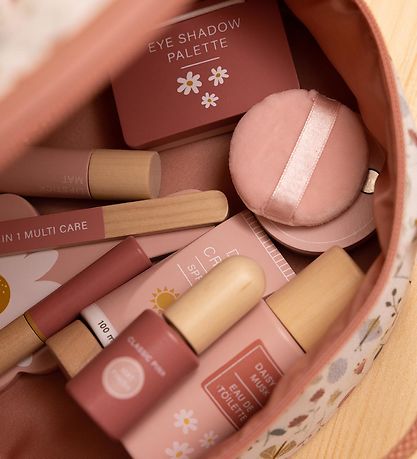 Little Dutch Make up taska - 11 Partar - Tré - Bleikt