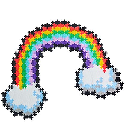 Plus-Plus Puzzel Stad Nummer - 500 st. - Rainbow
