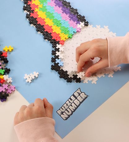 Plus-Plus Puzzel Stad Nummer - 500 st. - Rainbow