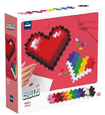 Plus-Plus Þraut Bær Tala - 250 Stk. - Hearts