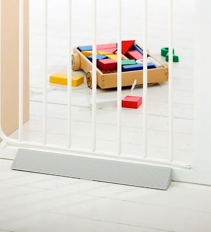 BabyDan Voetplaten voor Kinderhekje - Grijs
