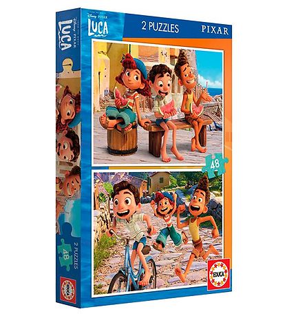 Educa Puzzle Game - 2 x 48 Bricks - Disney - Luca