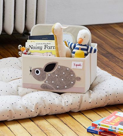 3 Sprouts Storage Box - 28x25x25 - Rabbit