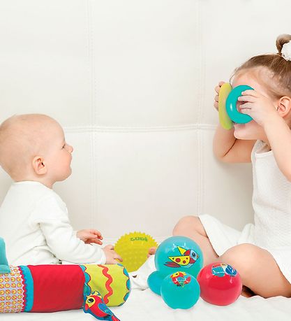 Ludi Play Set w. Balls/Rings - Multi