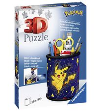 Ravensburger 3D Puzzel - 54 Bakstenen - Pokémon Potlood Cup
