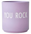 Design Letters Cup - Favourite - You Rock - Lavender
