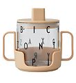 Design Letters Cup - Tritan - Grow With Your Cup - Beige
