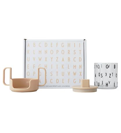 Design Letters 컵 - 트라이탄 - 컵과 함께 성장하세요 - 베이지