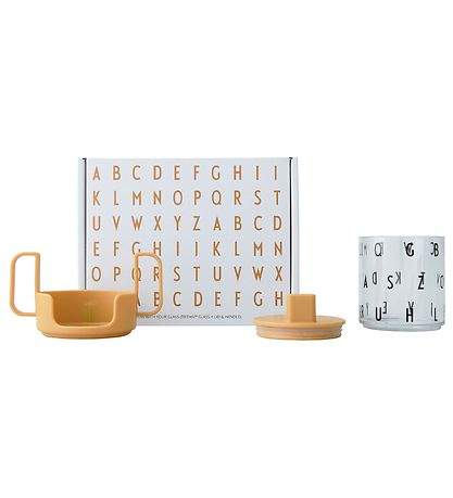 Design Letters Cup - Tritan - Grow With Your Cup - Mustard