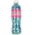 Pearl'n Fun WoodBeads w. Elastic cord - 190 grams - Blue/Turquoi
