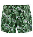 Puma Sund stuttbuxur - Grænt M. Prentað