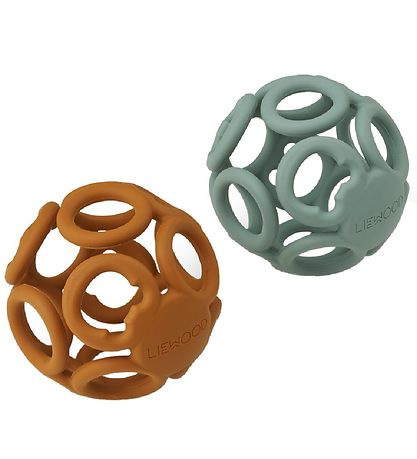 Liewood Teether Ball - Jasmine - Mustard/Peppermint Mix