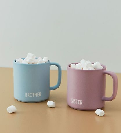 Design Letters Becher - Favourite - Siblings - Blauer m. Bruder