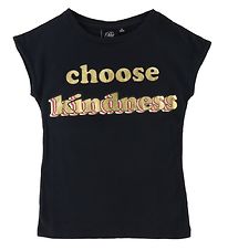 Petit by Sofie Schnoor T-shirt - Juno - Black w. Gold