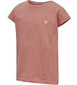 Hummel T-shirt - hmlDiza - Dark Rose