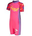 Konfidence Coverall Swimsuit - UV50 + - Pink/Yellow Joni