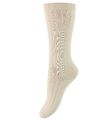 Condor Knästrumpor - Rib - Beige