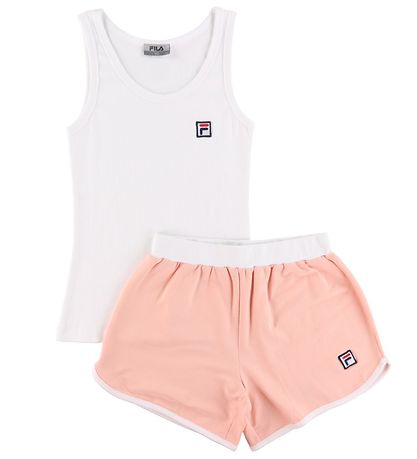 Fila Pyjamas - Vit/Rosa