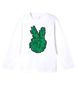 Blouse Stella McCartney Kids - Peace Leaf - Blanc