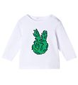 Stella McCartney Kids Blússa - Peace Leaf - Hvítur